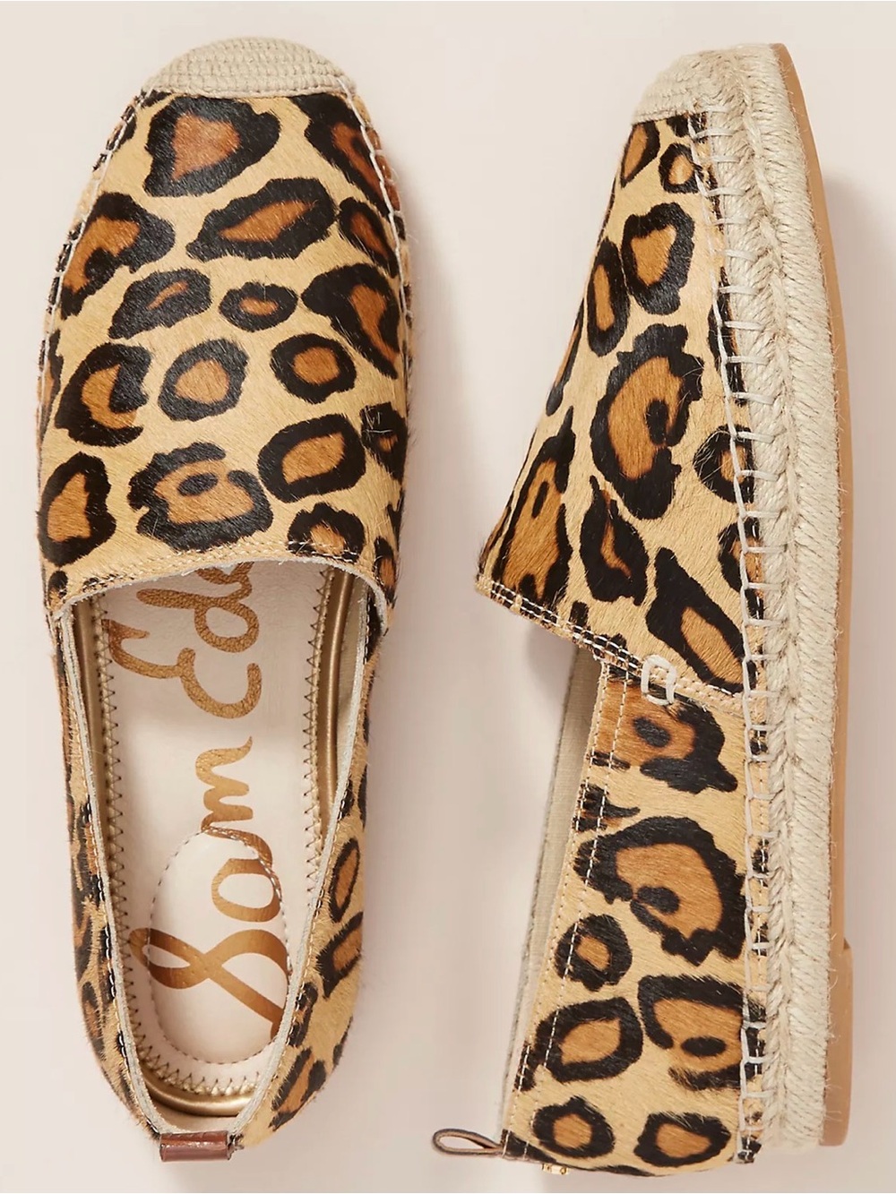 Sam Edelman Leopard Print Espadrilles